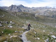 il traverso verso il col de la Replanette