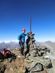 La cima finalmente...