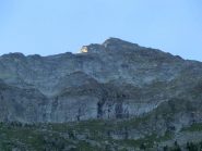 Ultime luci della sera sulla cresta sud