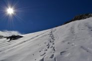 ultimo tratto di salita