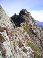 traverso inclinato ed anticima