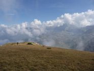 In discesa dal Monte Jurin