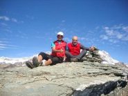 in vetta al corno Rosso 3023
