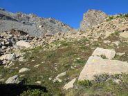 In fondo colle Giron e a dx il monte omonimo