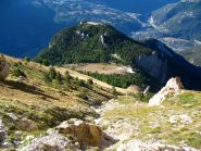 Il parcheggio dall'inizio del canale