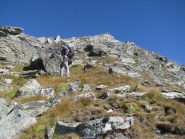 Stefano e la vetta ormai vicina