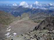 Dalla vetta il Lago dell'Ischietto