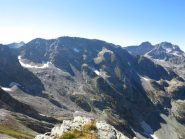 Verso Cime del Lago dell'Agnell e Maledia, Gelas