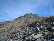 ...si comincia a vedere la cima...