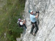 Giuliano incalzato da Andrea sulla 2