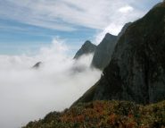 Rocche Giardina dalla dorsale N/O