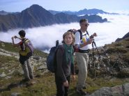 Enza sempre impegnata a fotografare