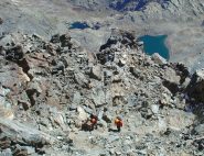 ultimi metri di salita