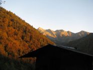 Da la Teppa, vista verso il Monte Colombo