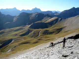 sullo sfondo i Chambeyron