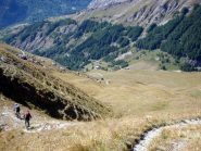 verso l'imbocco della militare per il Rif Carmagnola