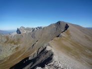 l'invitante cresta del Faraut (vista dal Buc Faraut)