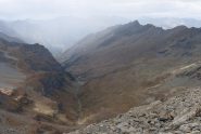 Monte Losetta unio sguardo all vallone di salita 