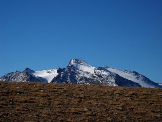 Gruppo Carro Aiguille Rousse dai piani Rosset