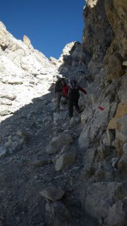 prima metà del canale e gli evidenti bolli rossi
