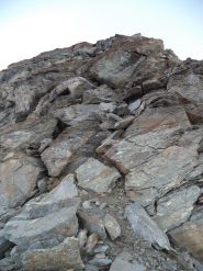 l'ultimo salto prima della cima