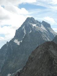 La vista sul Viso dalla vetta della Udine è sempre bellissima...