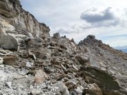 piccolo tratto da disarrampicare...