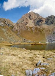punta e colle sup. della malanotte e punta cristalliera visti dal lago del laus
