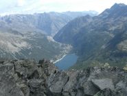 A picco sul Lago di Ceresole