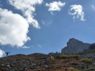 la Niera.    Portage verso il colle Biancetta