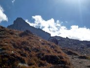 la Niera.    Portage verso il colle Biancetta