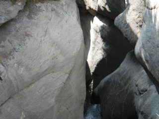 la parte bassa dal ponte intermedio