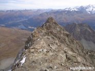 dalla vetta vista su Saint Moritz