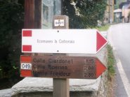 partenza dal Talucco