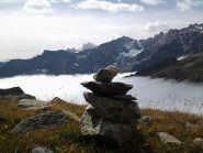 Scendendo, Ciamarella e vallone della Gura