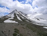 a sx la spalla del pic lombard a dx le Petit Rochebrun