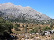 Il pianoro di Niato con Kastro e Fanari sullo sfondo