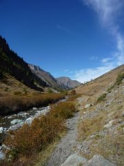 il sentiero dopo il Belvedere