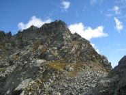 Scendendo dal Piccolo Pontalonet, vista della Punta Grand