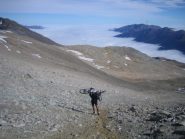 nuvole basse sulla Valle di Susa