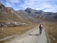 sullo sfondo la Punta Sommeiller