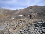 in prossimità del passo dei Forneaux sett. 3159 m.