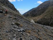 Arrivati a Potamou, si rimonta il versante orientale della gola