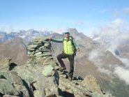 Punta Piure arrivo canale nord sci ripido