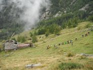 Quota 1600 : il nuovo sentiero si perde nei pratoni