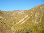 il costone ovest verso Cima Ferrarine