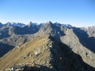 Verso il Becco alto del Piz  