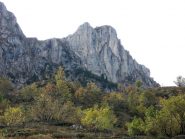 la cima ,dal sentiero appena sopra Pian Marchisio