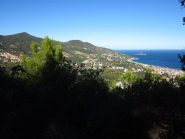Il golfo di Alassio e l'Isola Gallinara