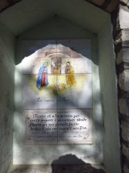 Nel parco del Santuario